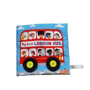 2018 My First London Bus Cloth Book Marion Billet Baby Book